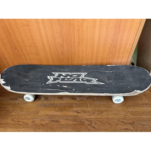 558 - Vintage Wooden Skateboard