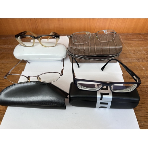 549 - x4 Pairs of Prescription Glasses with Cases