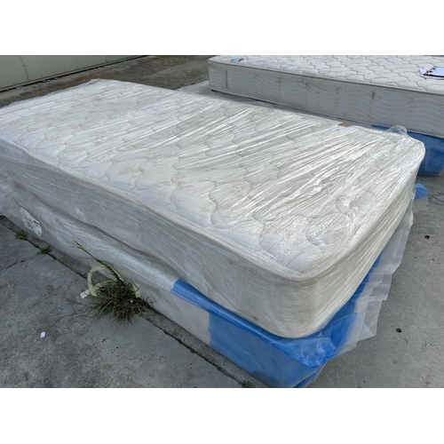 579 - American Box Spring with Restonic Hazelwood Supreme Mattress - Code AM6881U, AM6878C