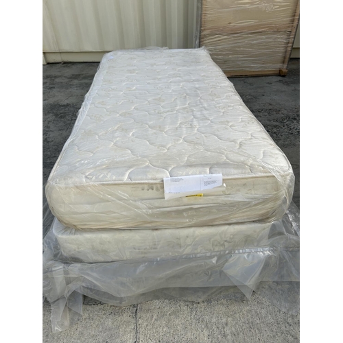 581 - American Box Spring with Restonic Hazelwood Supreme Mattress - Code AM6880G, AM6888L