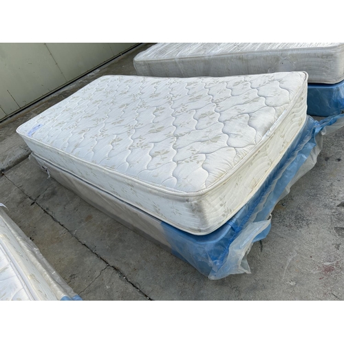 582 - American Box Spring with Restonic Hazelwood Supreme Mattress - Code AM6881N, AM6879P