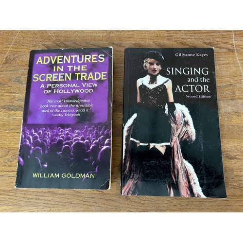 126 - x2 Singing and the Actor Together with Adventures in The Screen Trade Books