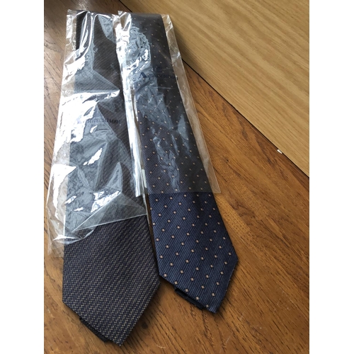 37 - x2 Aquascutum London Silk Ties (Unused)