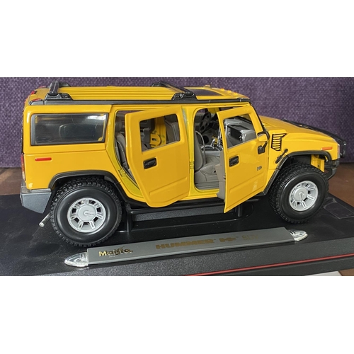 Maisto HUMMER H2 SUV 1/18 ハマー ミニカー マイスト Maisto 1⁄18