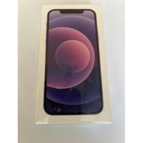 52 - Apple iPhone 12 64 GB Purple (Unused in Original Sealed Packaging)