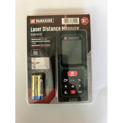 54 - Parkside Laser Distance Measure (Unused in Original Sealed Packaging)