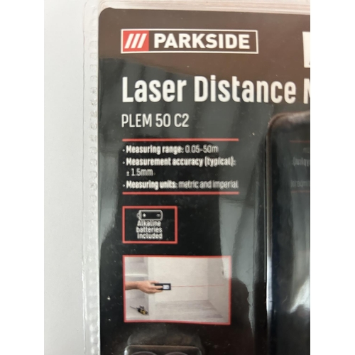 54 - Parkside Laser Distance Measure (Unused in Original Sealed Packaging)