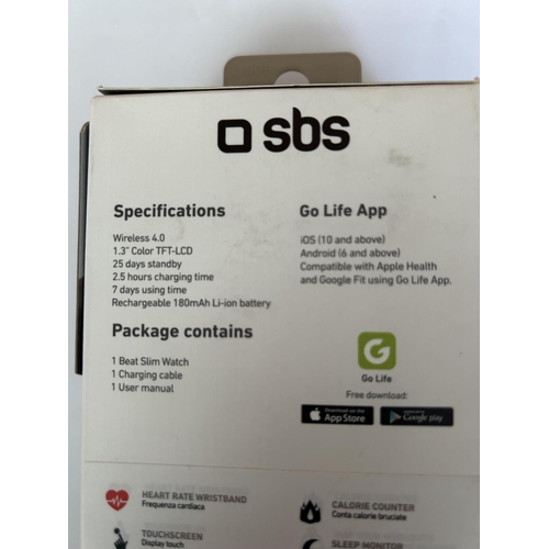 55 - SBS Smart Watch Beat Spirit (Unused in Sealed Box)