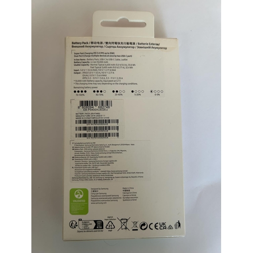 58 - Samsung Battery Pack 10000mAh Capacity (Unused, Boxed)