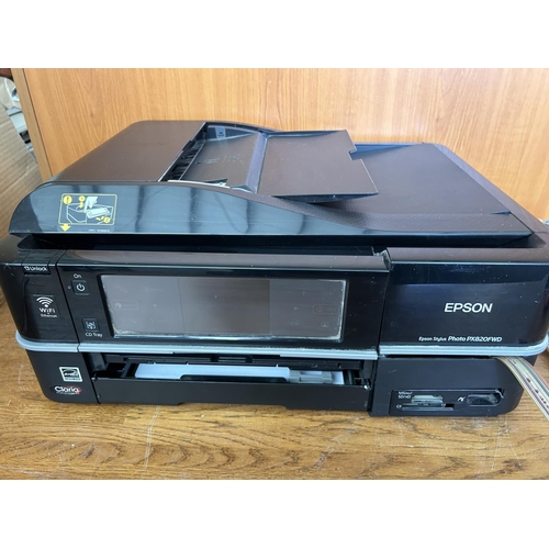 83 - Epson Stylus Photo PX820FWD WiFi Printer with Extra Inks