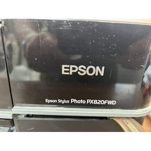 83 - Epson Stylus Photo PX820FWD WiFi Printer with Extra Inks