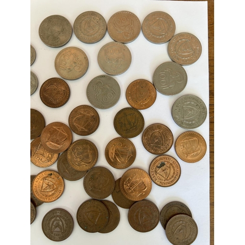 24 - Qty of Vintage Cyprus Coins