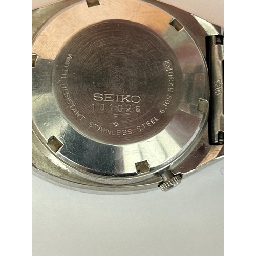 75 - Seiko 5 Automatic Watch Numbered 101026 (A/F -Untested)