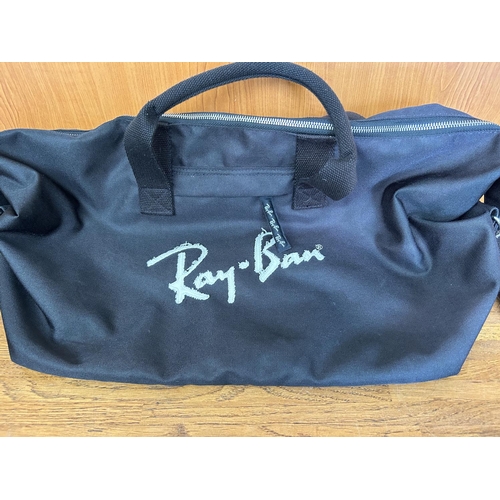 34 - Ray-Ban Soft  Shell Travel Handbag