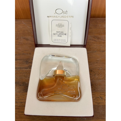 59 - Guy Laroche Paris 'J'ai Ose' Perfume 14ml and Part of Yaroslavna Russian Perfume