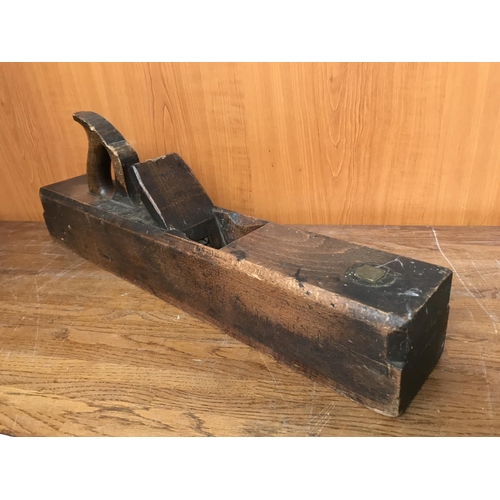 113 - Vintage Large Wood Plane