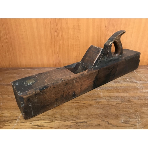 113 - Vintage Large Wood Plane