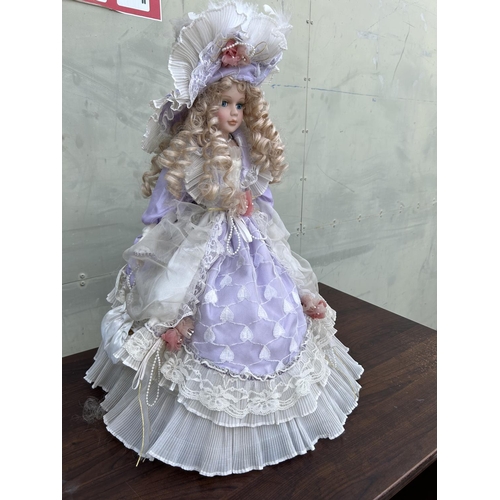 101 - Vintage 1960's/70's Large Dressed Doll (55cm H.)