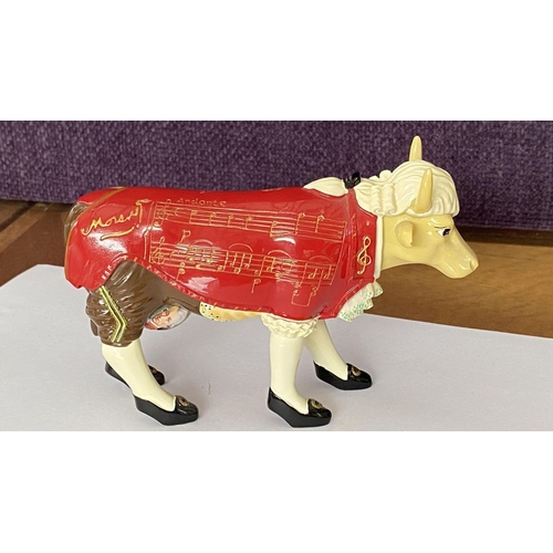 13 - Cow Parade Bernard Prinz Figurine of Mozart Cow