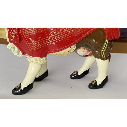 13 - Cow Parade Bernard Prinz Figurine of Mozart Cow