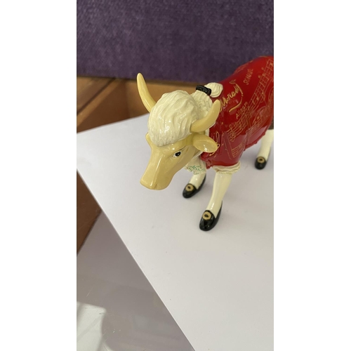 13 - Cow Parade Bernard Prinz Figurine of Mozart Cow