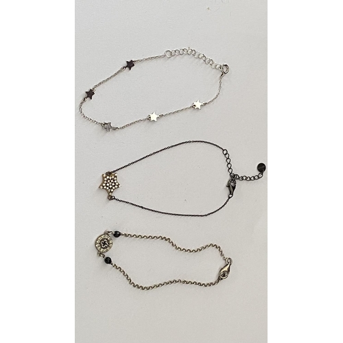 17 - x3 Silver 925 Bracelets