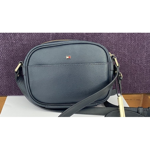 3 - Tommy Hilfinger Cross Body Navy Blue Leather Bag