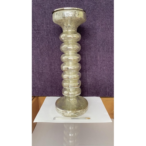 551 - Vintage glass Candle Holder