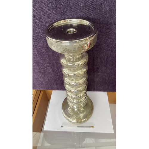 551 - Vintage glass Candle Holder