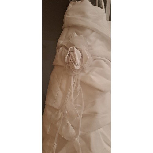 37A - Collection of 7 Wedding Dresses of Various Designs and Sizes, Mostly Made in USA