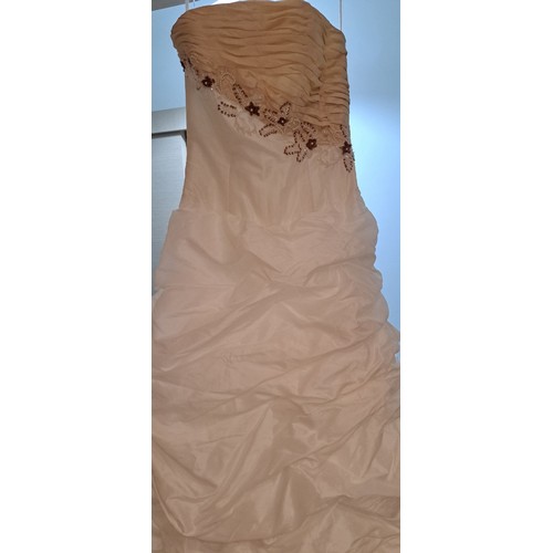 37A - Collection of 7 Wedding Dresses of Various Designs and Sizes, Mostly Made in USA