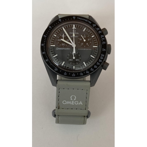 200 - Omega Swatch Speedmaster Mission to Mercury Moons Watch