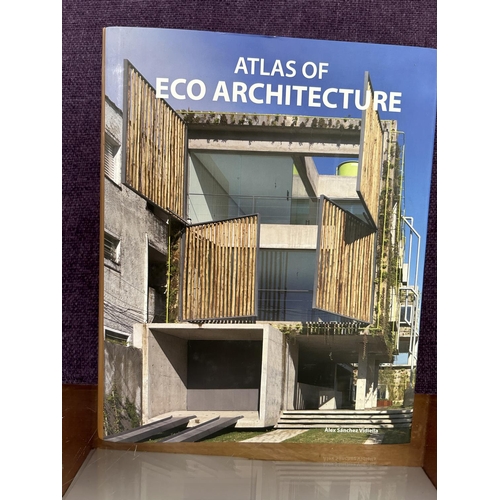 279 - Atlas of Eco Architecture 720 Pages Big Hardcover Book in English, German, Spanish and Dutch