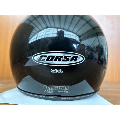 339 - Corsa Ecer22-05 L.59-60 Motorbike Helmet