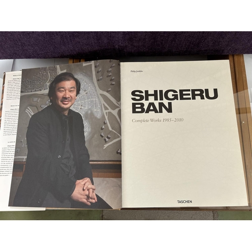 83 - Taschen Shigeru Ban Complete Works 1985-2010 Big Hardcover Book in English, German and French