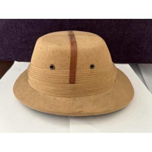 87 - Vintage Safari Hat Pith Helmet