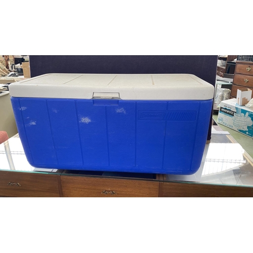 11 - Large Coleman Beverage/Food Cool Box (87 W. x 42 D. x 43cm H.)