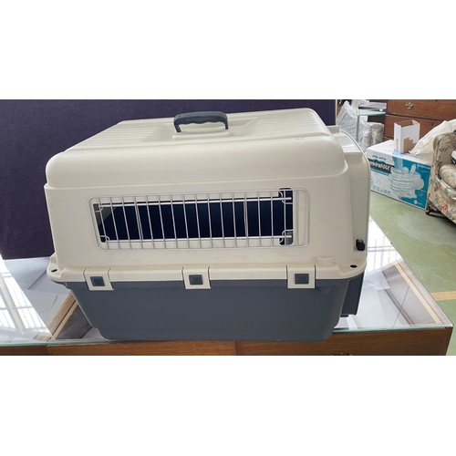 12 - Large Air Travel Kennel/Pet Carrier/Cage (65 W. x 50 D. x 47cm H.)