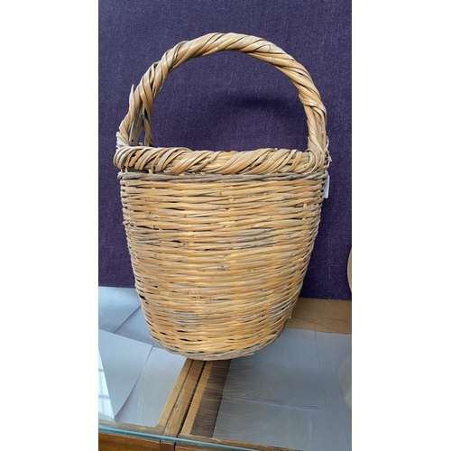 376 - Collection of Traditional Woven Cyprus Baskets and Sieves