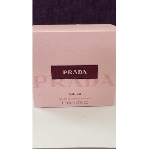 17 - Prada Amber Eau De Parfum Natural Spray for Women 50ml (Unused)