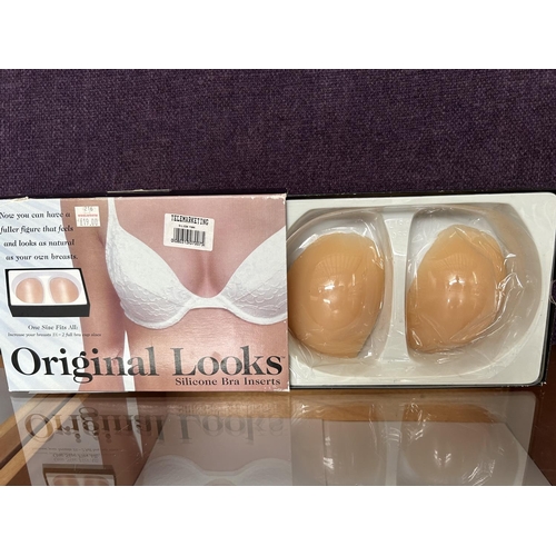 298 - Telemarketing Vintage Collectible Bra Inserts (Unused)