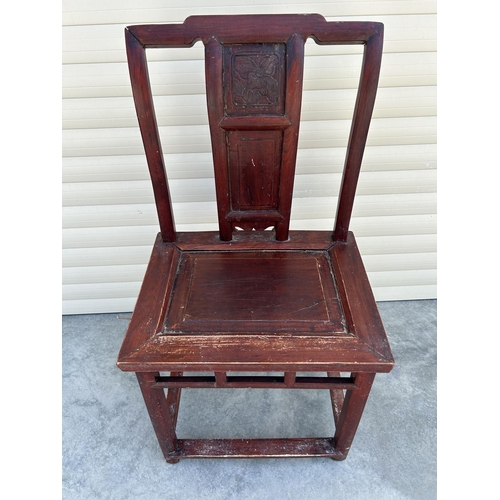 350 - Antique Early 19th Century Hardwood Chinese Chair