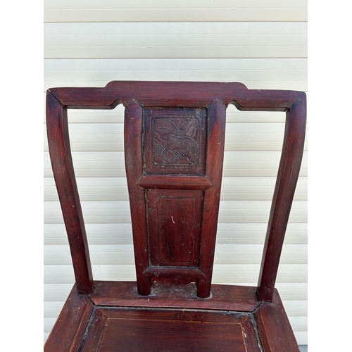 350 - Antique Early 19th Century Hardwood Chinese Chair