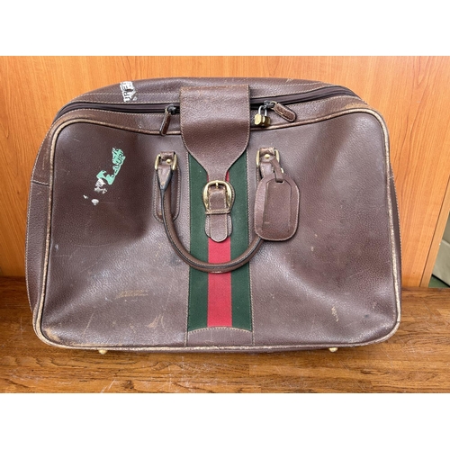 366 - Vintage Gucci Travel Bag (A/F)