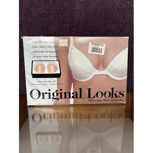 298 - Telemarketing Vintage Collectible Bra Inserts (Unused)