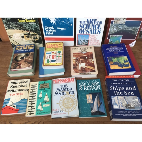 571 - Large Collection of Marine/Sails Books