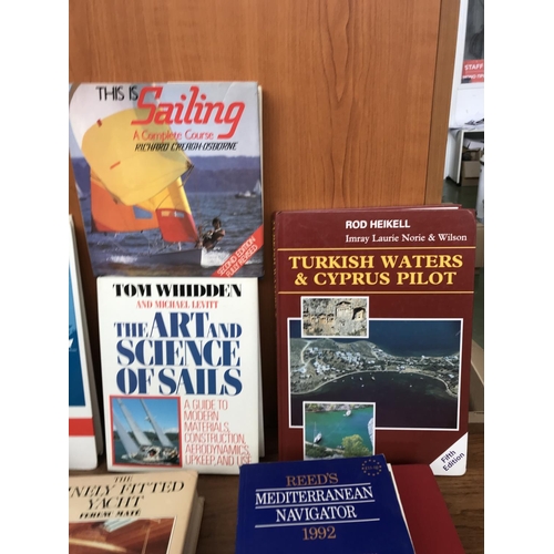 571 - Large Collection of Marine/Sails Books