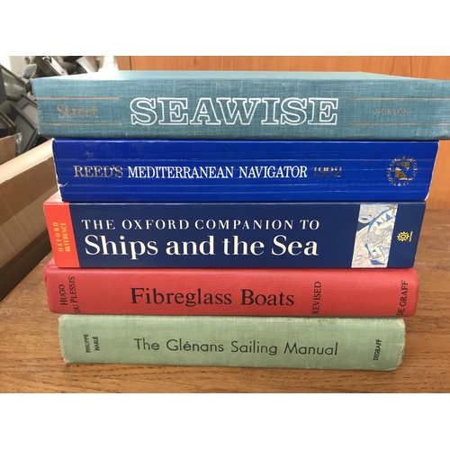 571 - Large Collection of Marine/Sails Books