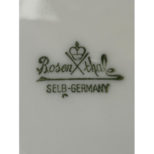 371 - Rosenthal Germany, Royal Albert and Greek Iron Stone Collectable Plates (x3pcs)