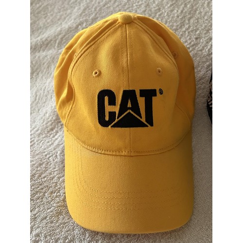 71 - Caterpillar CAT Yellow Trademark Caphat and a Callaway Golf Odyssey Black Cap (Unused)